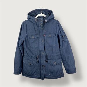 Levi Strauss | Utility / Military Jacket | S | Navy Blue | Streetwear | Gorpcore